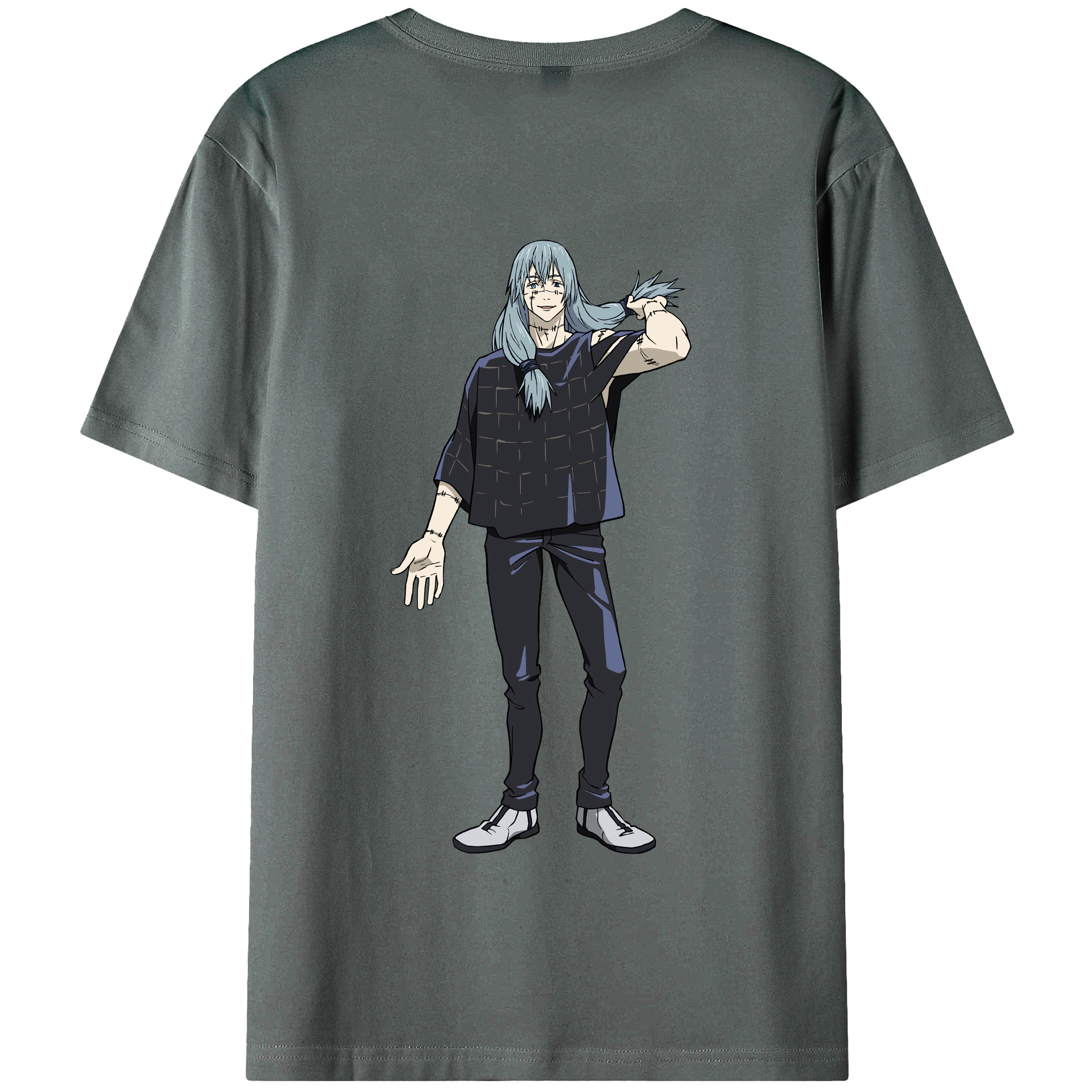 （画像用） 呪術廻戦 Jujutsu Kaisen 綿100％半袖Tシャツ（背面プリント）